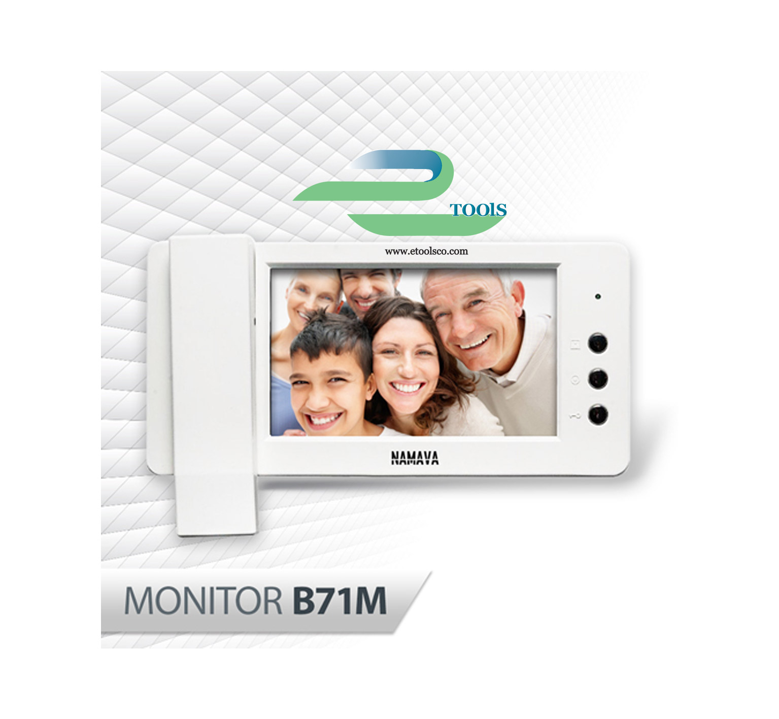 مانیتور آیفون تصویری نماوا B71M